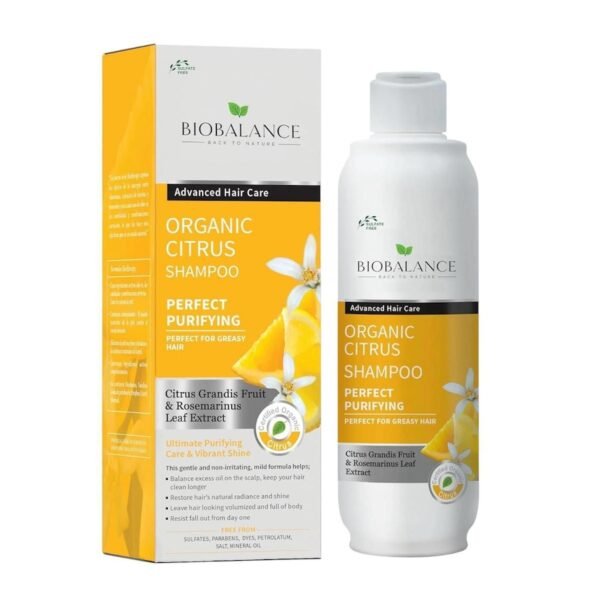 Bio Balance Organic Citrus & Rosemary Extracts Purifying Shampoo, 330ml