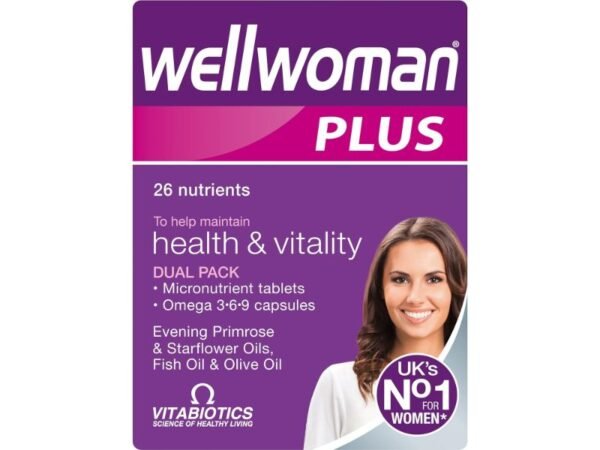 Vitabiotics Well Woman Plus Omega 369 Capsules, 56 Capsules