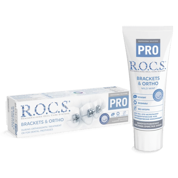 R.O.C.S. Brackets & Ortho Toothpaste, 74g