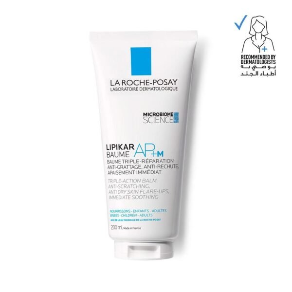 La Roche-Posay Lipikar Baume Ap+M Moisturizing for Dry and Eczema-Prone Skin, 200ml