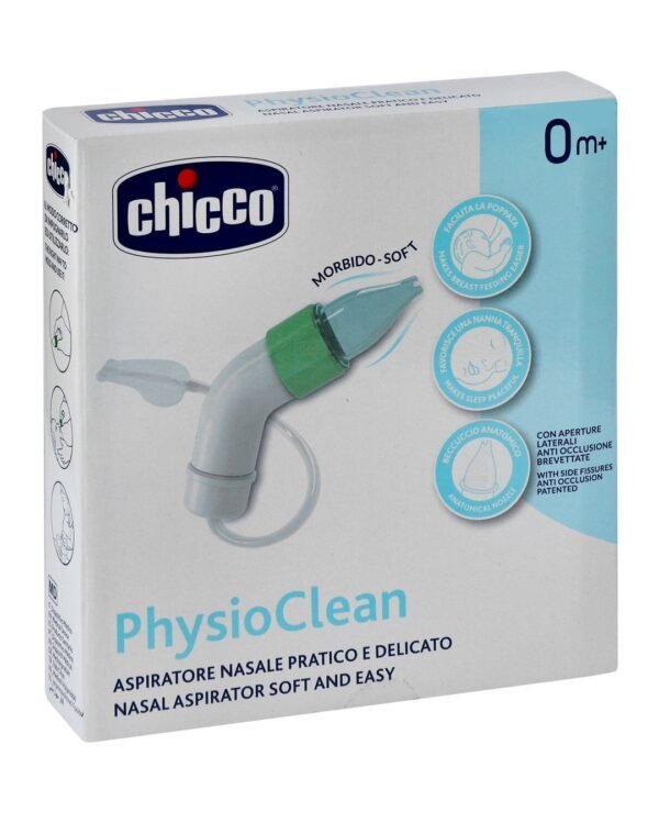 Chicco Physioclean Βaby Nasal Aspirator (0+ Months), 1 Piece