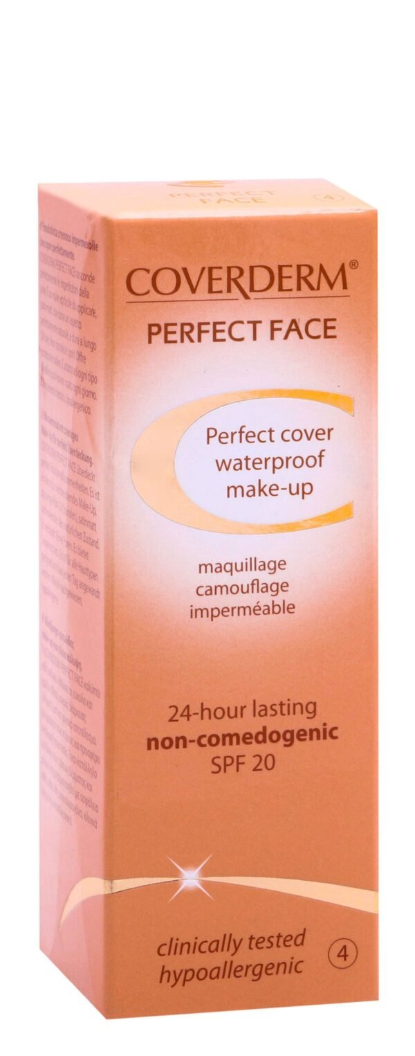 Coverderm Perfect face Assorted Cream Spf20, 30ml