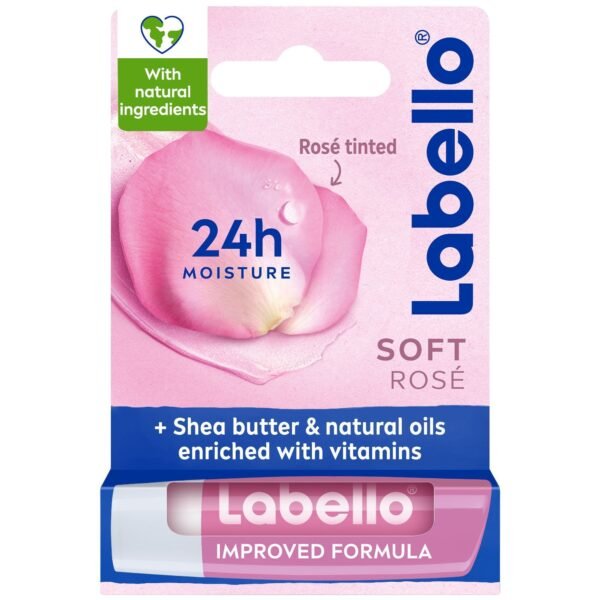 Labello Soft Rose Lip Balm 4.8 g