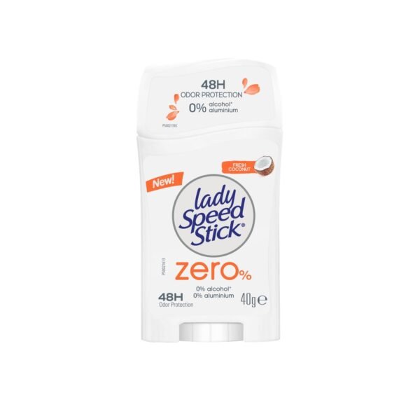 Lady Speed Stick Deodorant Zero Fresh Coconut 40g