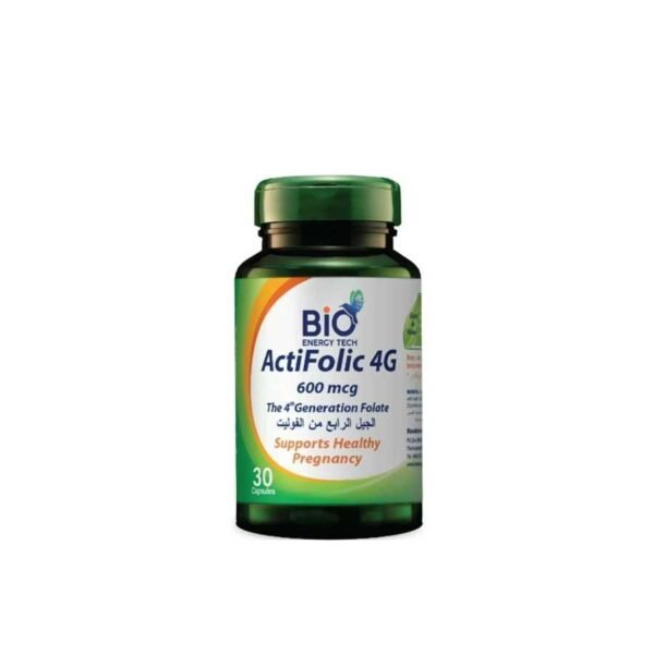 Bio Energy Tech Actifolic 4G Capsules, 30 Capsules