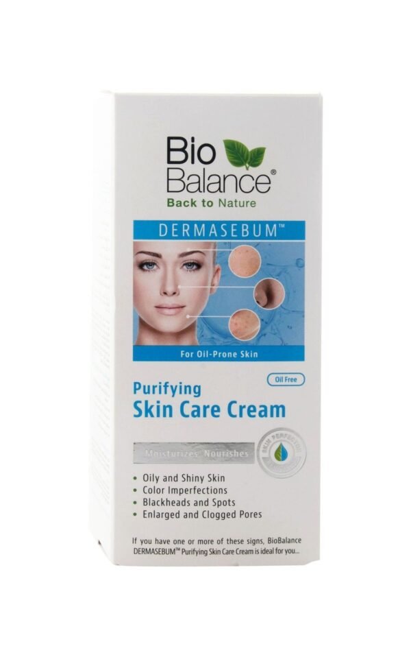 Bio Balance Dermasebum Purifying Skin Care Cream for Oil Prone Skin, 55ml