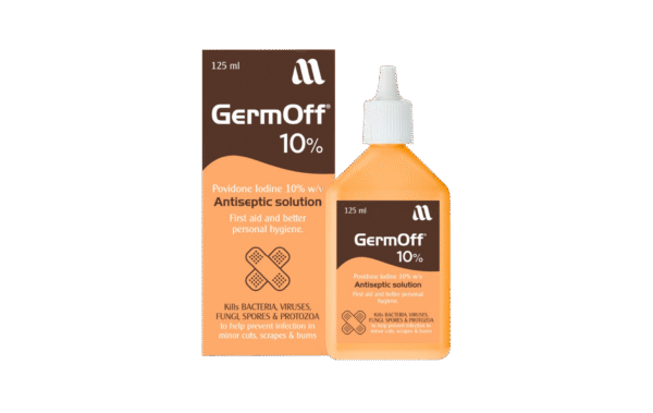Germ Off 10% W/V 125 Ml Antiseptic Solution