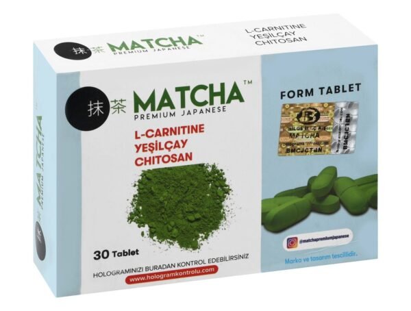 Matcha Premium Japanese Herbal Supplement, 30 Tablets