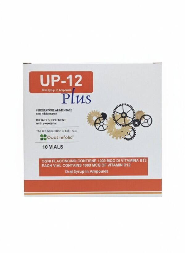 Up-12 Plus Oral Vial Vitamin B12, 10 Vials