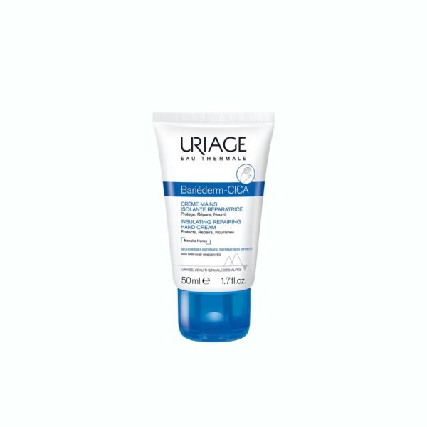 Uriage Bariederm Hypoallergenic & Water Resistant Insulating Repairing Hand Cream For Damaged & Dry Skins - Fragrance Free