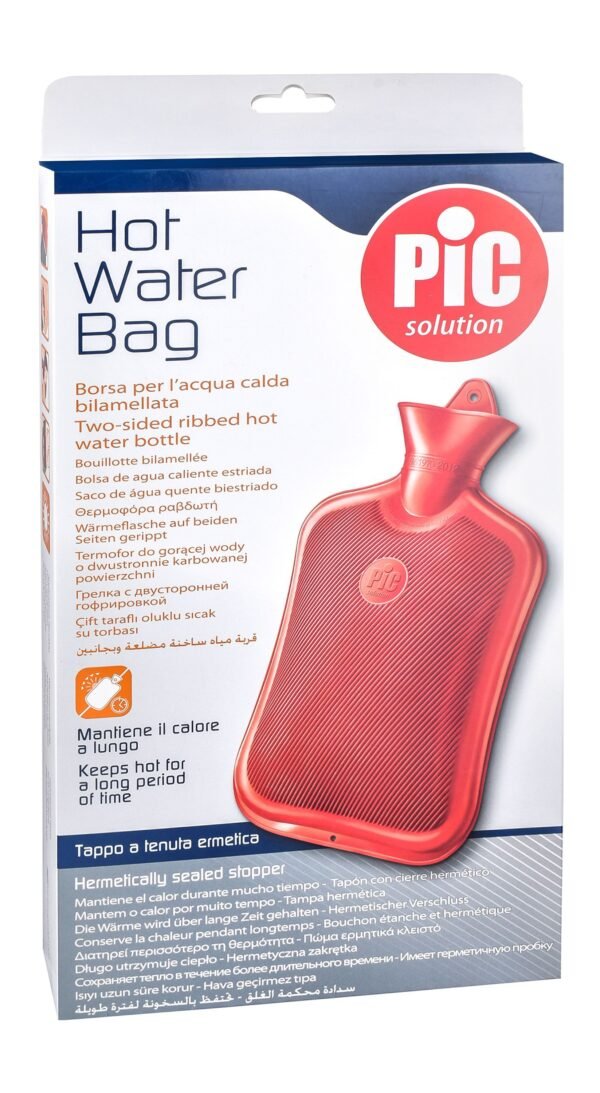 Pic Solution Red Two Sided Hot Water Bag, 1 Piece