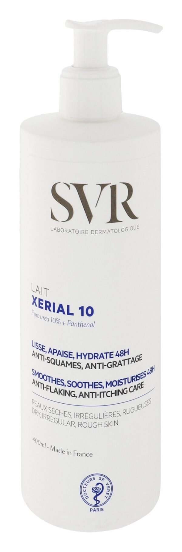 SVR Xerial 10 Body Milk, 400ml