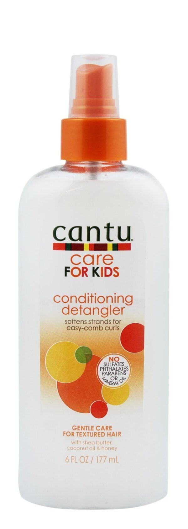 Cantu Care Kids Detangling Conditioner with Shea Butter, Coconut Oil & Honey for Textured Hair, 177ml