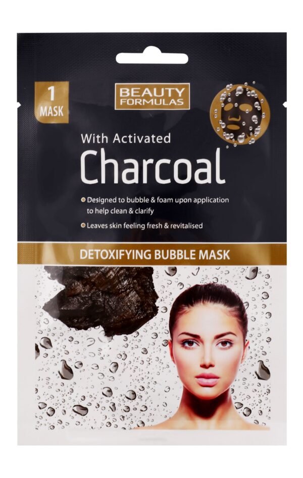 Beauty Formulas Charcoal Detoxifying Bubble Mask
