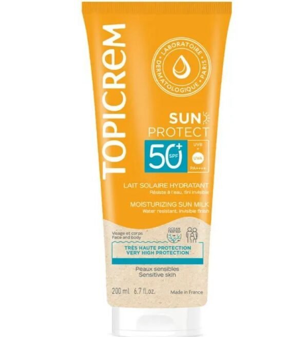 Topicrem Sun Protect Sun Milk Spf50+ , 200ml
