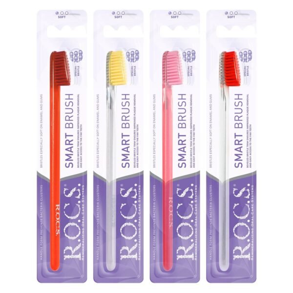 R.O.C.S. Smart Soft Mix Colors Toothbrush, 1 Piece