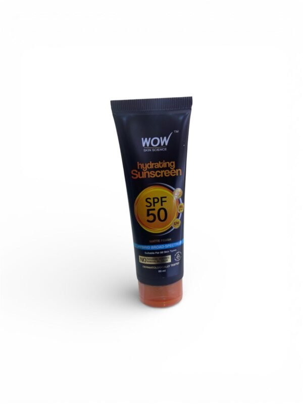 WOW HYDRATING SUNSCREEN SPF50 80ML