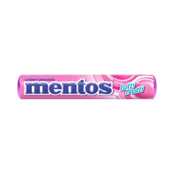 Mentos Tutti Frutti Pink Candy, 29g, 11 Pieces