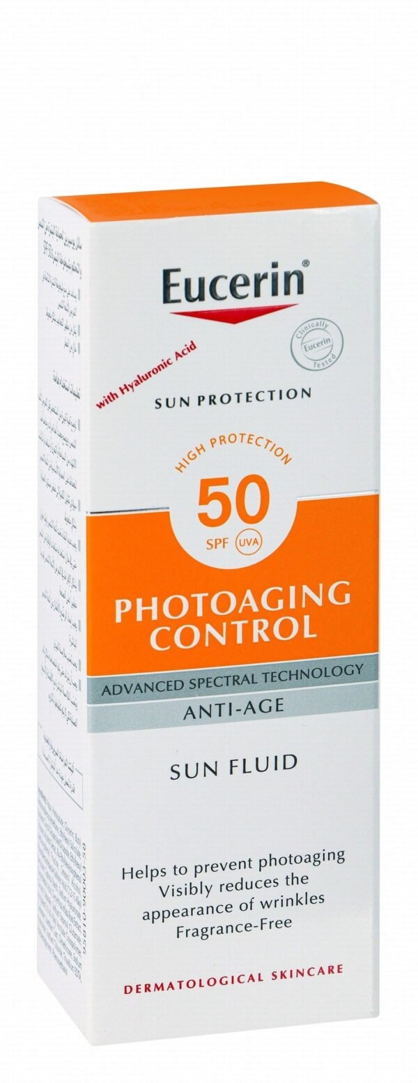 Eucerin Anti-Aging Sunscreen for All Skin Types SPF50, 50ml
