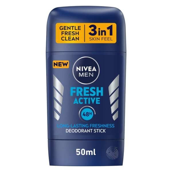 Nivea Men Fresh Active Deodorant Stick, 50ml