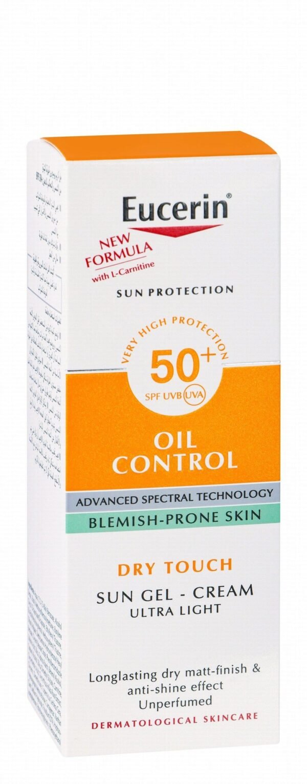 Eucerin Oil Control Sunscreen SPF50+, 50ml
