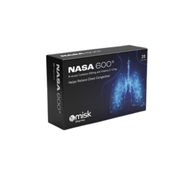 NASA 600 MG 20 CAP