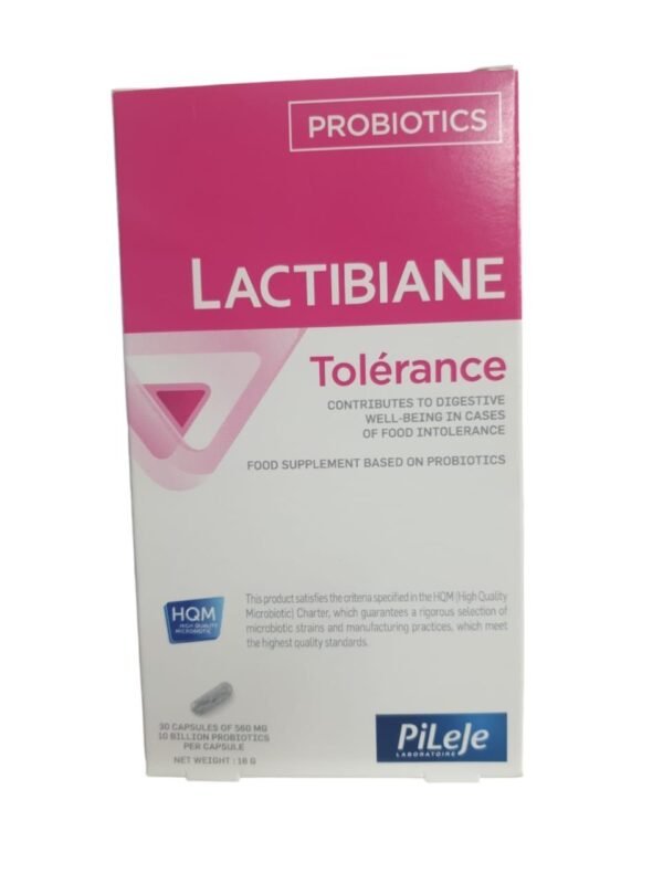 Pileje Lactibiane Probiotics Tolerance Capsules, 30 Count