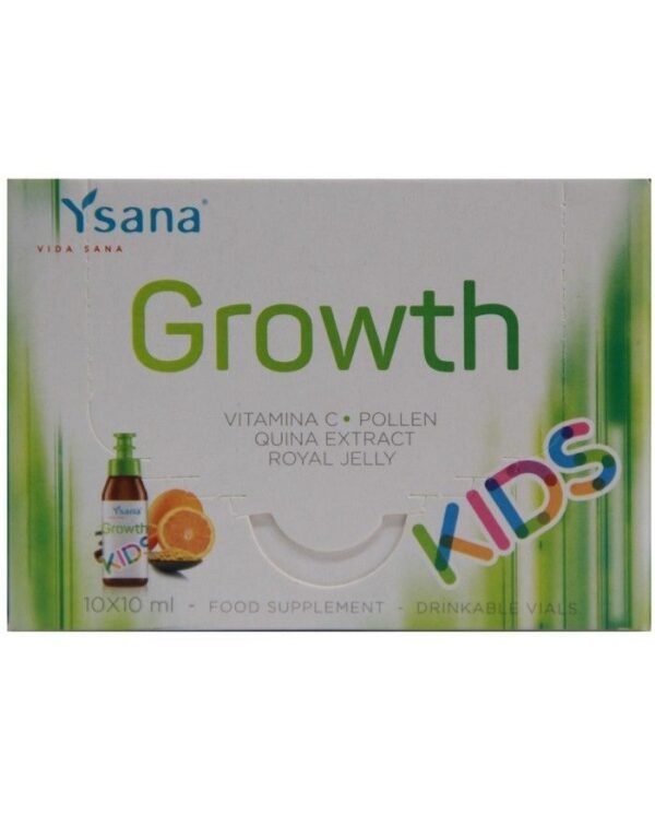 Ysana Growth Kids Vitamin C Drinkable Vials, 10 Pieces