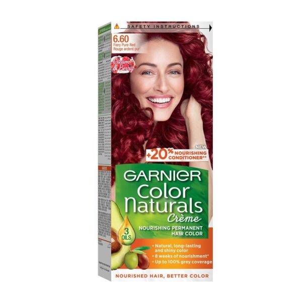 Garnier Color Naturals 6.60 Fiery Pure Red