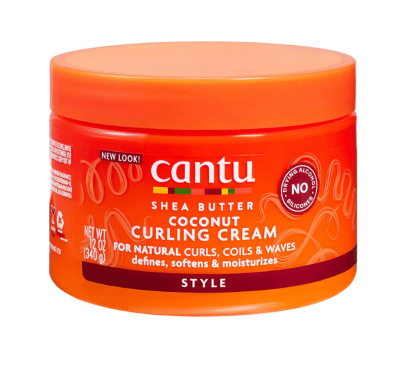 Cantu Shea Butter For Natural Hair Coconut Curling Cream, 340g