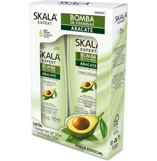 Skala Expert Avocado Shampoo + Conditioner, 325 ml
