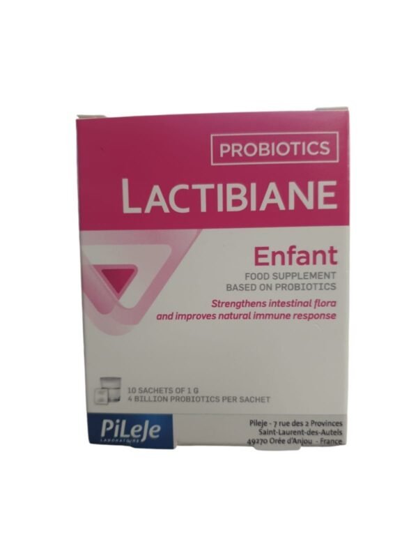 Pileje Lactibiane Probiotics Enfant, 1 mg, 10 Sachets