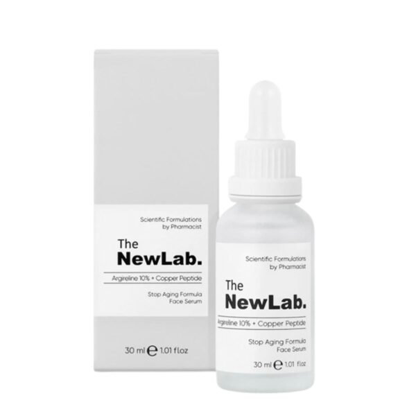 The Newlab Argireline 10% Copper Peptide Face Serum Anti Wrinkle, 30ml