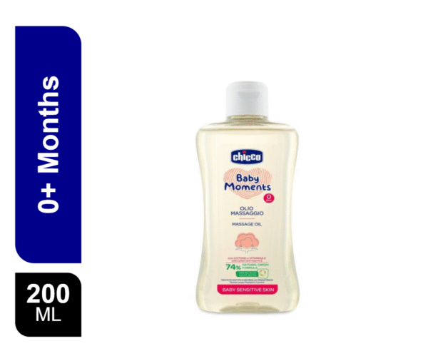 Chicco Baby Moments Sensitive Massage Oil 200 ml