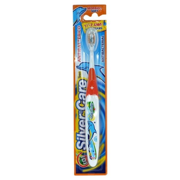 Silver Care Teen Antibacterial Soft Toothbrush (7-12 Years), 1 Piece