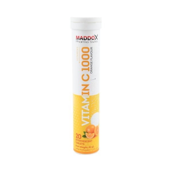 Maddox Vitamin C 1000 mg Effervescent Tab 20s