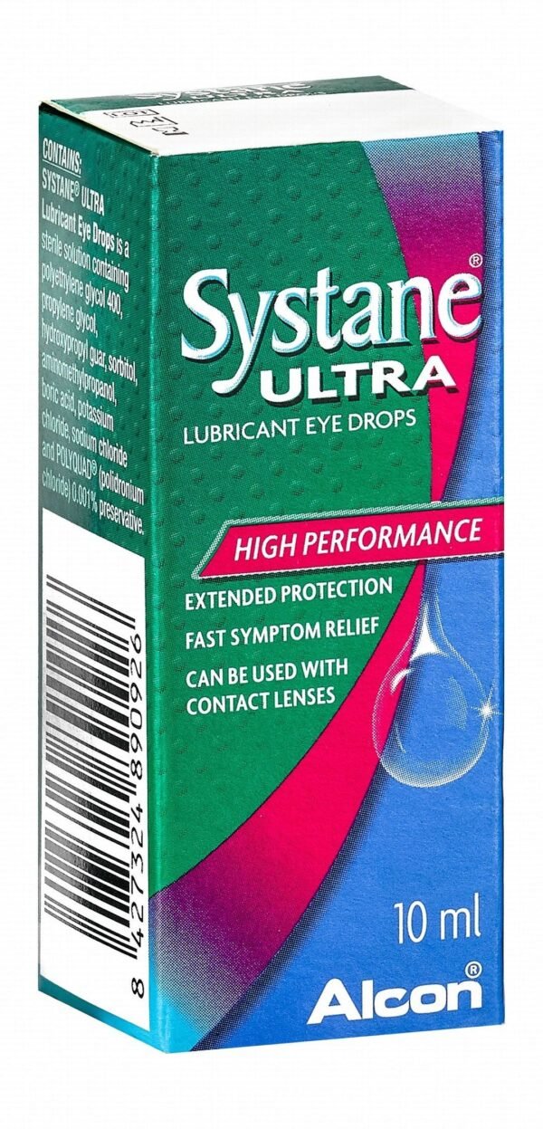 Systane Ultra Multi Dose Lubricant Eye Drops, 10ml