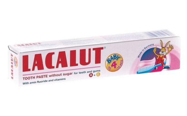 Lacalut Toothpaste for Children, 0-4 Years, 50ml