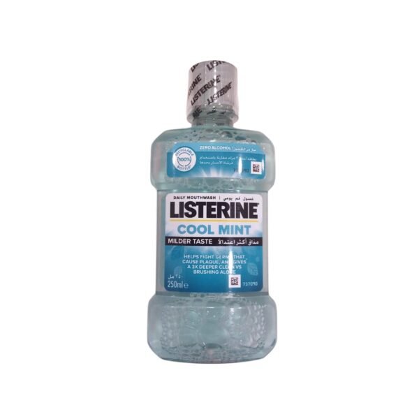 Listerine Mouthwash Cool Mint Milder Taste, 250ml