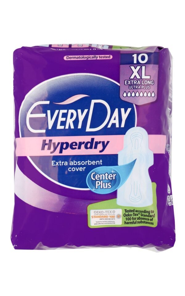 Everyday Hyperdry Extra Long Pads, 10 Pieces