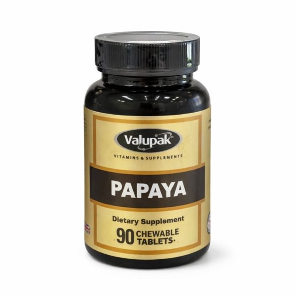 Valupak Vitamins & Supplements Papaya, 90 Tab