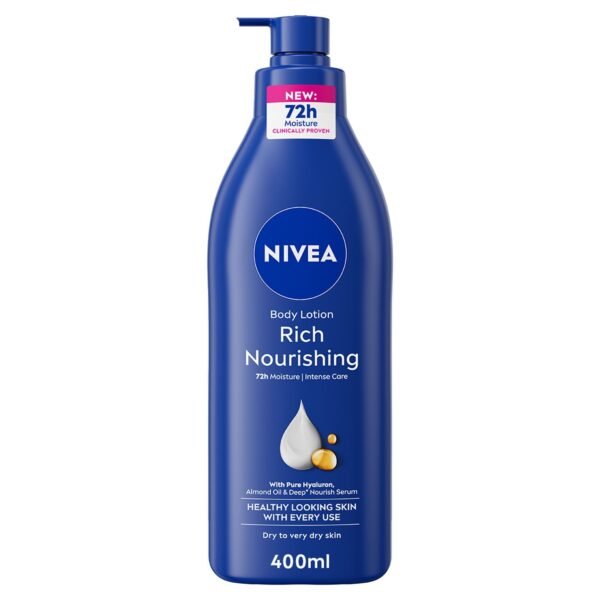 Nivea Nourishing Body Lotion for Extra Dry Skin, 400ml