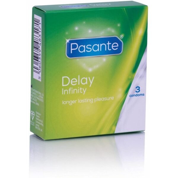 Pasante Delay Infinity Condoms 3's