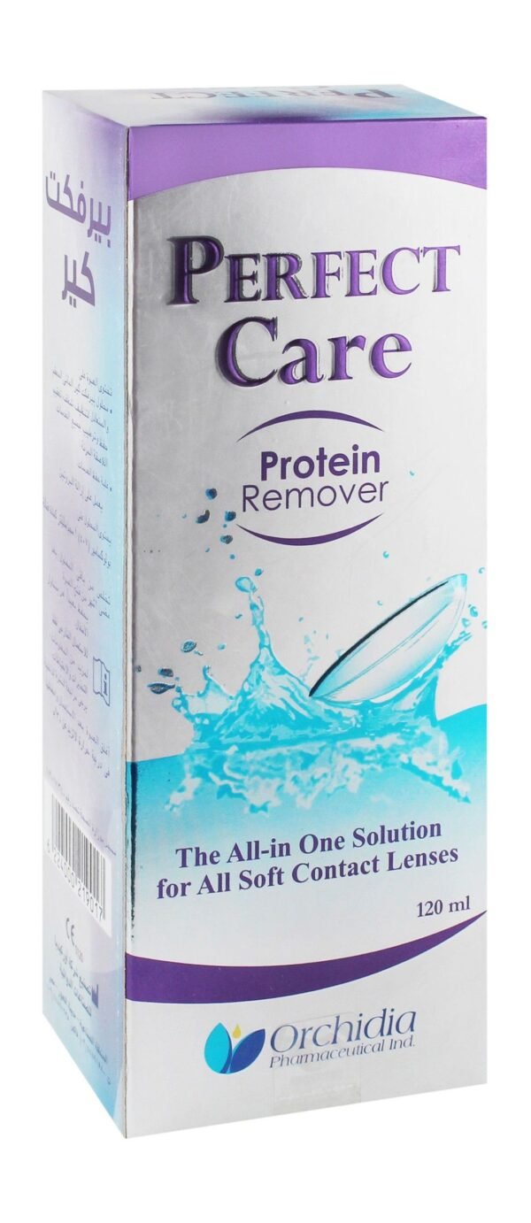 Perfect Care Protein Remover for All Soft Contact Lenses, 120ml