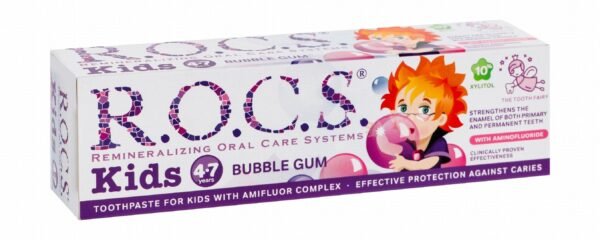 R.O.C.S. Toothpaste Kids Bubble Gum (4-7) 35 ML