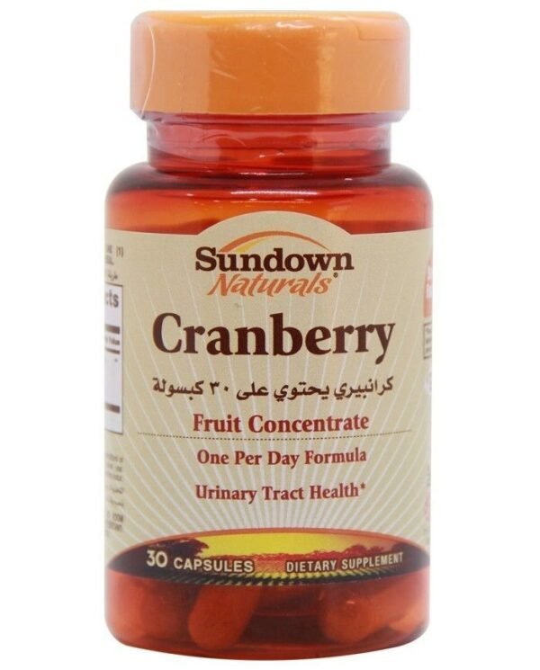 Sundown Cranberry Capsules, 30 Capsules