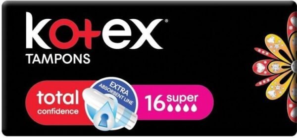 Kotex Tampons Super 16 pads