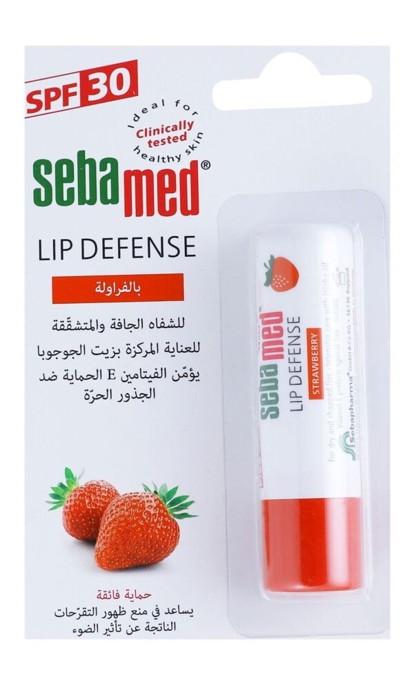 Sebamed Strawberry Spf 30 Lip Defense Stick, 4.8g