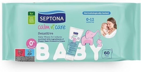 Septona Baby Wipes Sensitive 60 pcs