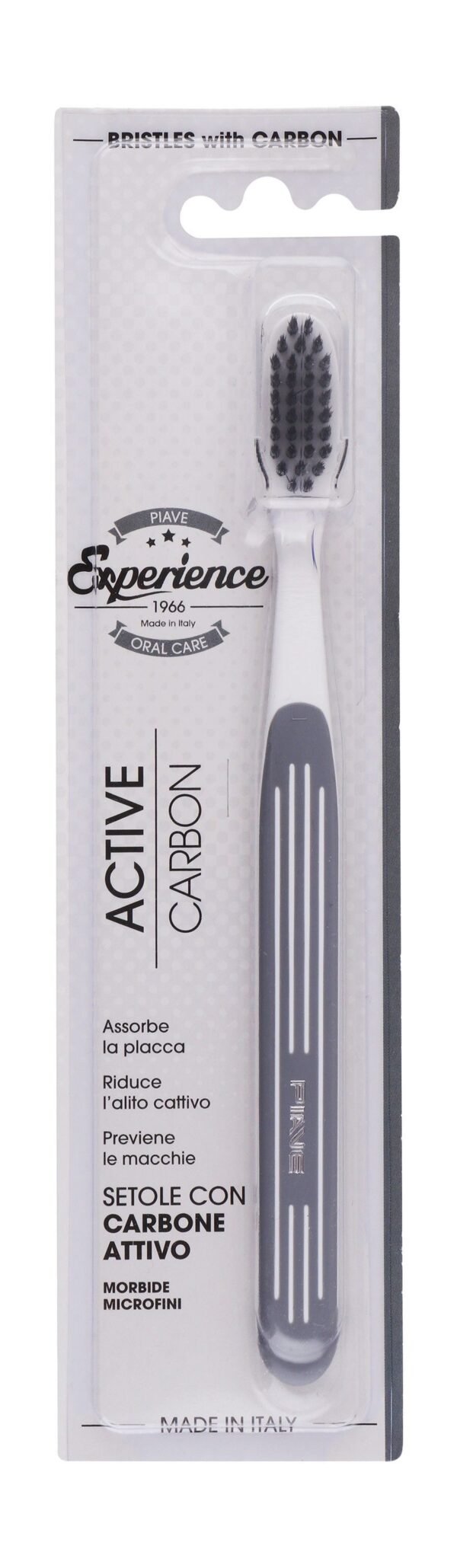 Piave Experience Active Carbon Toothbrush - Soft
